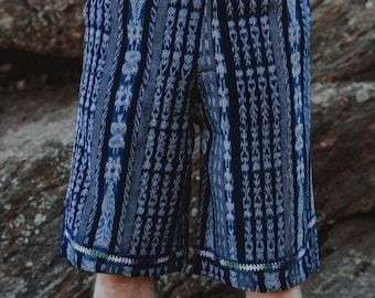 KUNA SHORT - Blue, 90th skate style man short pant, burningman festival man short pant
