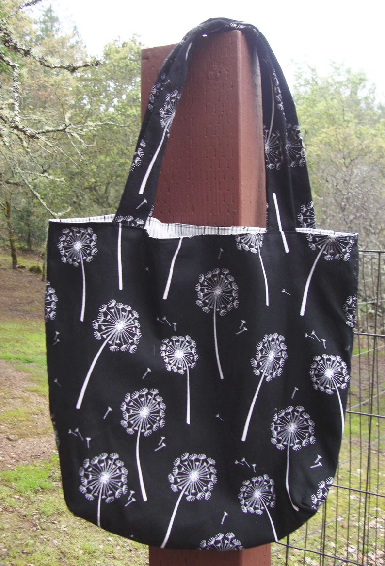 Dandelion Reversable Market Bag