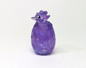 Hatching Mystic Purple Peep Dragon baby