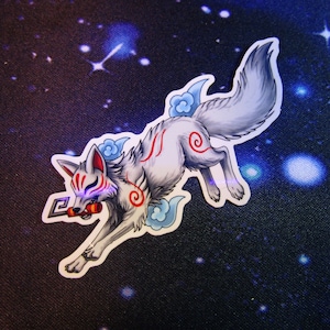 Kitsune Sticker Messenger Fox Spirit of the Celestials anime