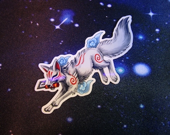 Kitsune Sticker Messenger Fox Spirit of the Celestials anime