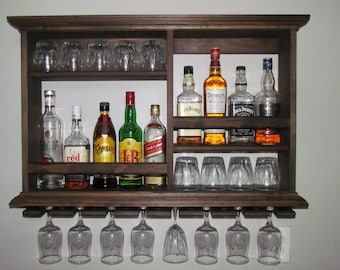 Floating liquor cabinet sale