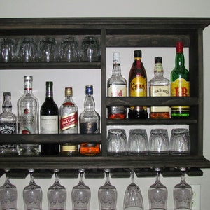 Black alcohol cabinet discount