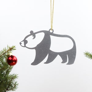 Personalized Giant Panda Bear Christmas Ornament image 6