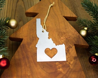 Idaho State Christmas Ornament / Personalized Idaho Gift