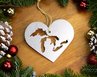 Great Lakes Christmas Ornament