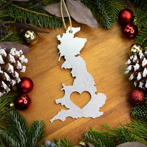 England Great Britain UK Christmas Ornament / Personalized England Ornament