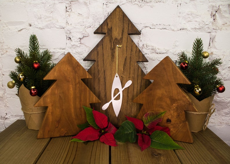 Personalized Whitewater Kayak Ornament Gift for Adventurous Etsy