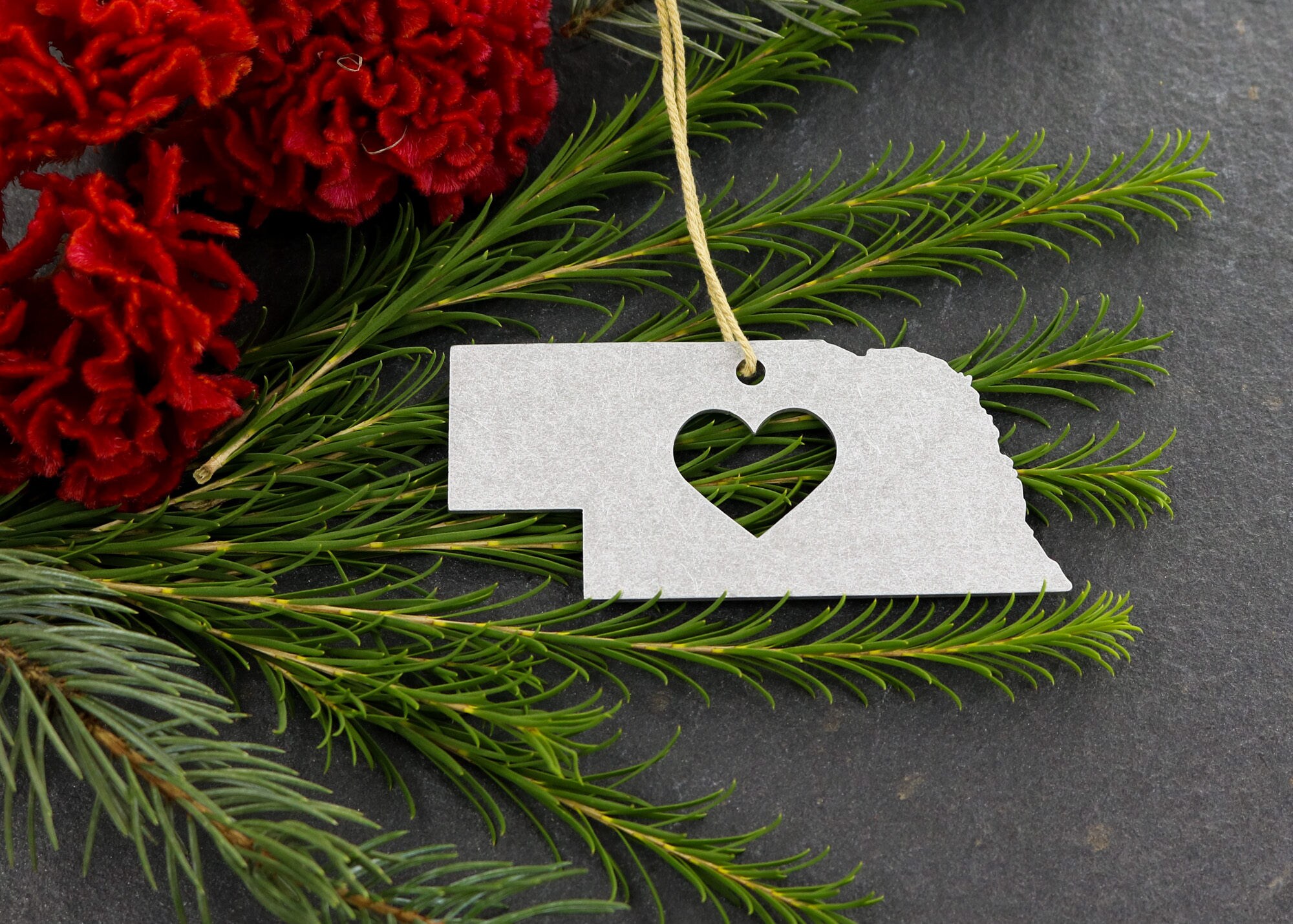 Nebraska NE State Christmas Ornament Custom Gift for Her Him Etsy