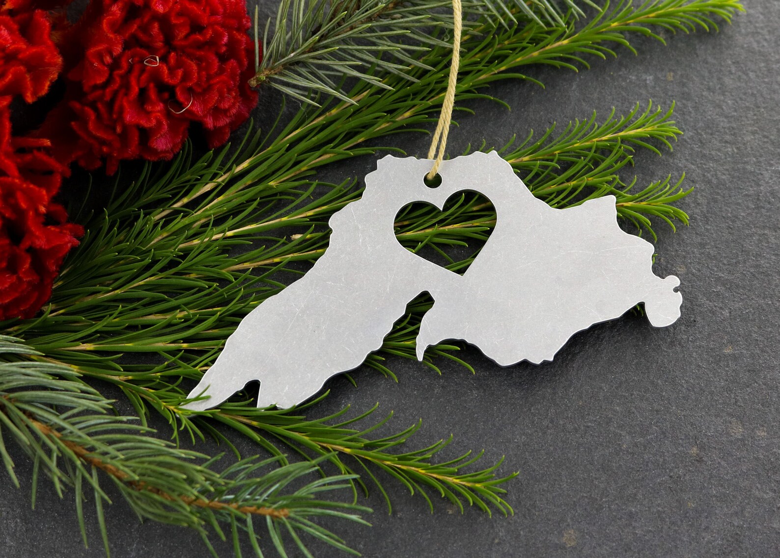Lake Superior Christmas Ornament Personalized Gift Etsy