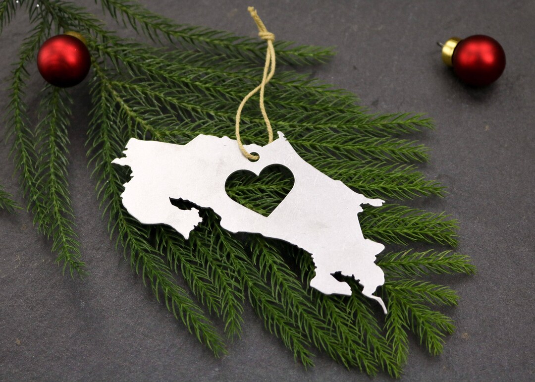 Costa Rica Christmas Ornament 