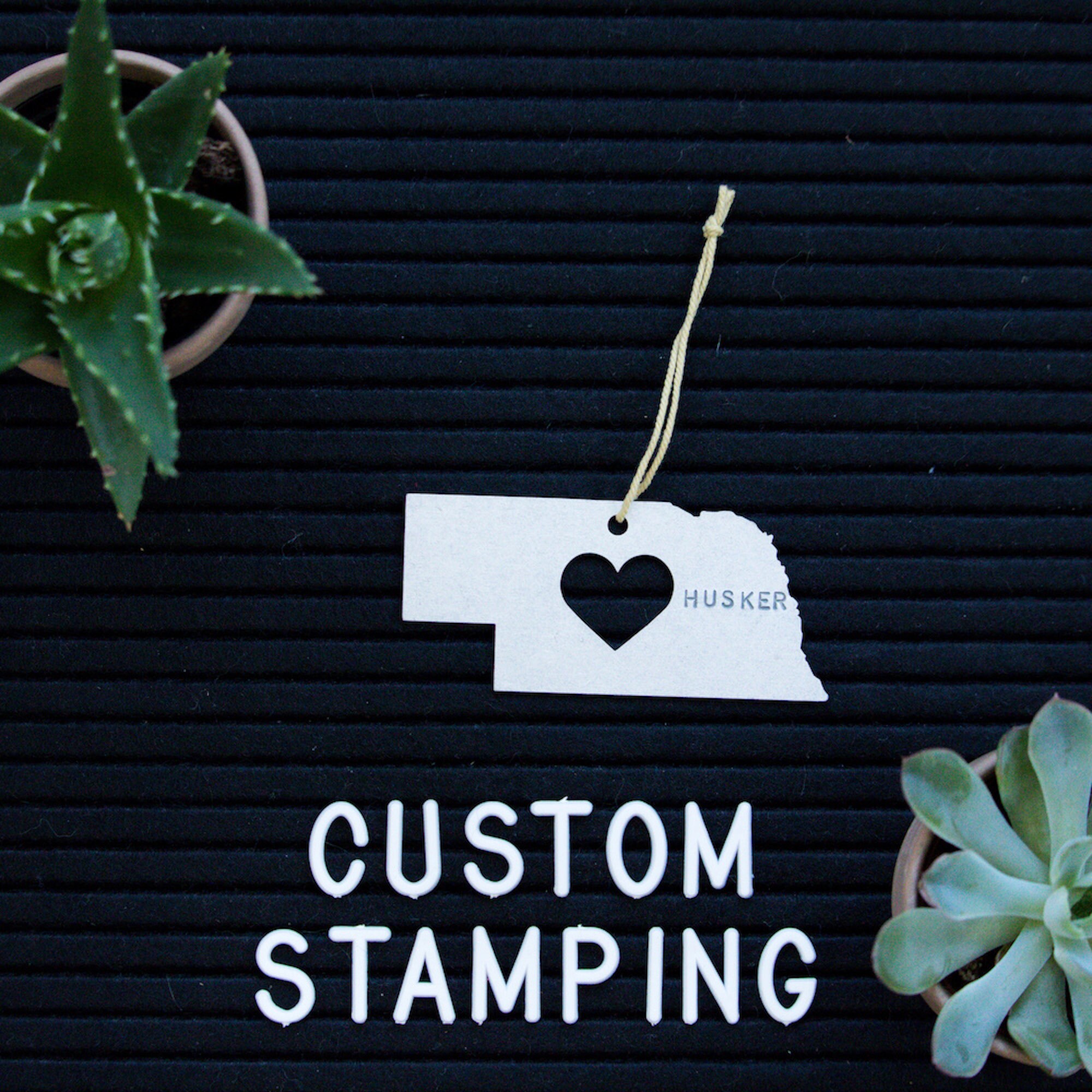 Nebraska NE State Christmas Ornament Custom Gift for Her Him Etsy