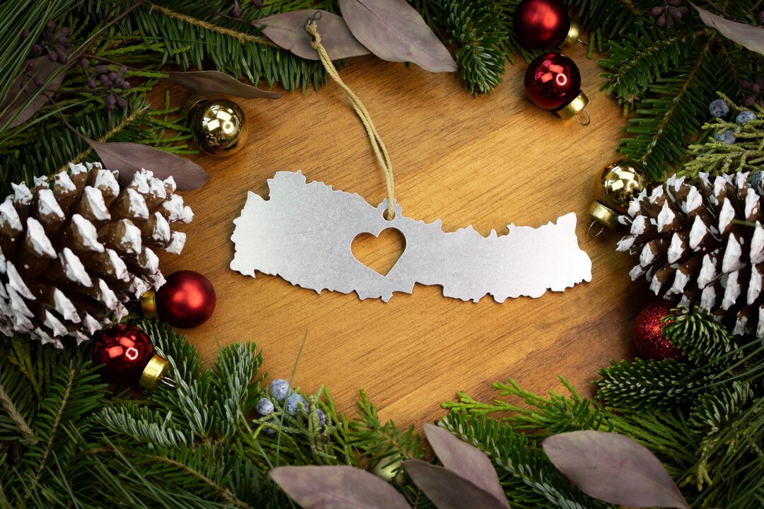 Nepal Christmas Ornament / Personalized Date Gift Etsy