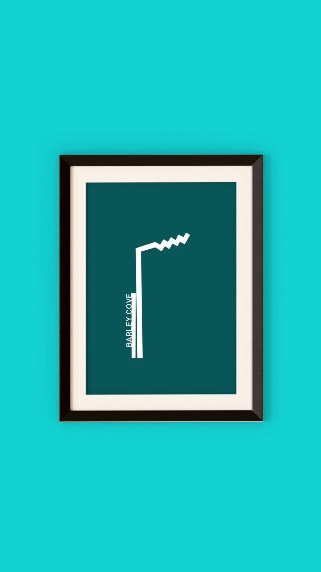 Custom Wild Atlantic Way Sign Print | Personalised Irish Illustration | Customisable Irish Landmark Beach Art