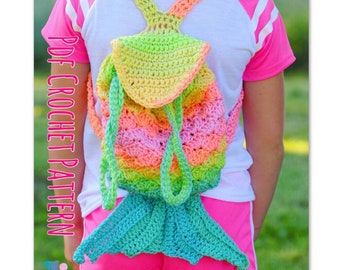 Mermaid Backpack Pattern