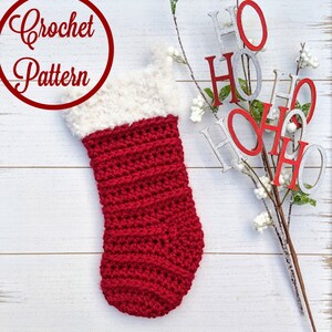 Fauxever Stocking Crochet Pattern