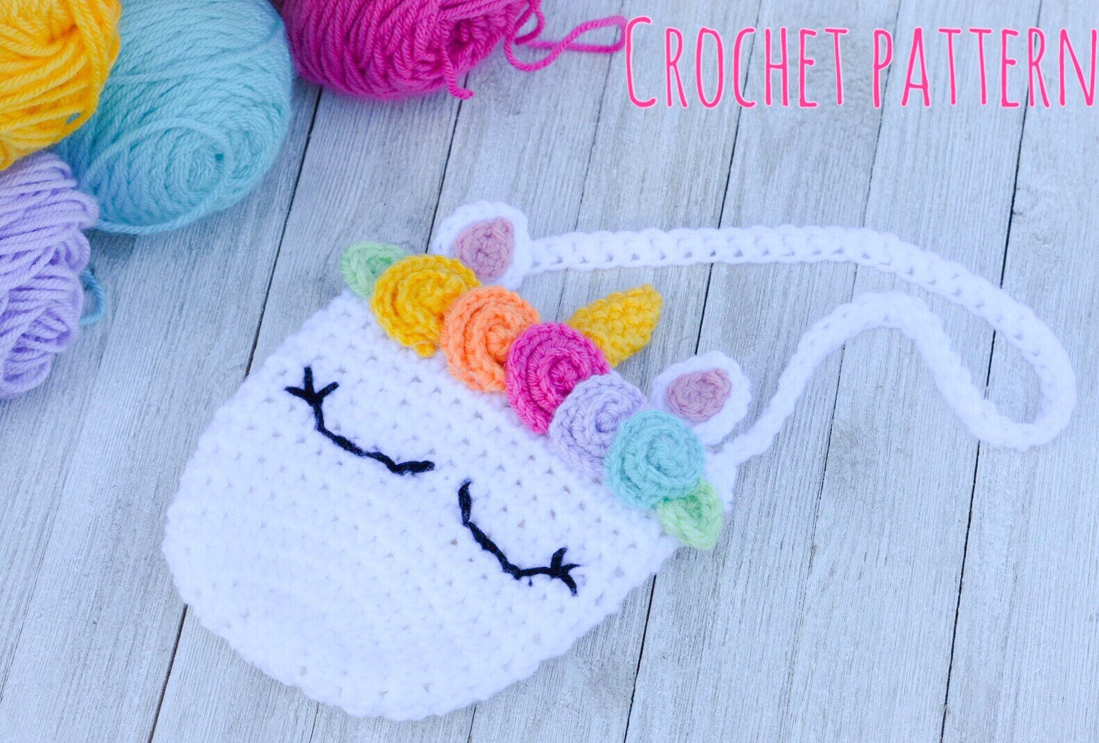 Unicorn Purse Crochet Pattern Etsy
