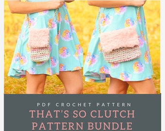 That’s So Clutch and Phone Cozy Pattern Bundle