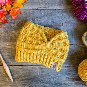 Steeple Ear Warmer Crochet Pattern image 5