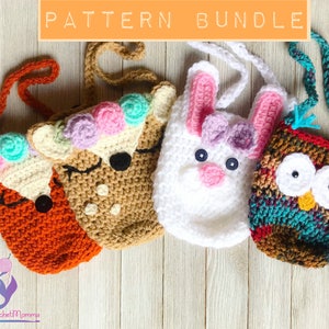 Woodland Creatures Pattern Purse Super Bundle image 1