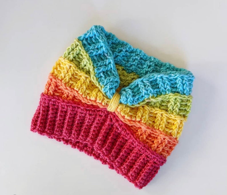 Steeple Ear Warmer Crochet Pattern image 2