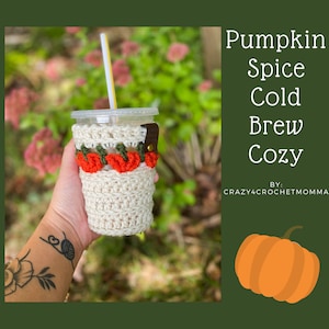 Pumpkin Spice Cold Brew Cozy