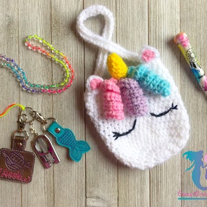 Unicorn Purse Crochet Pattern image 2