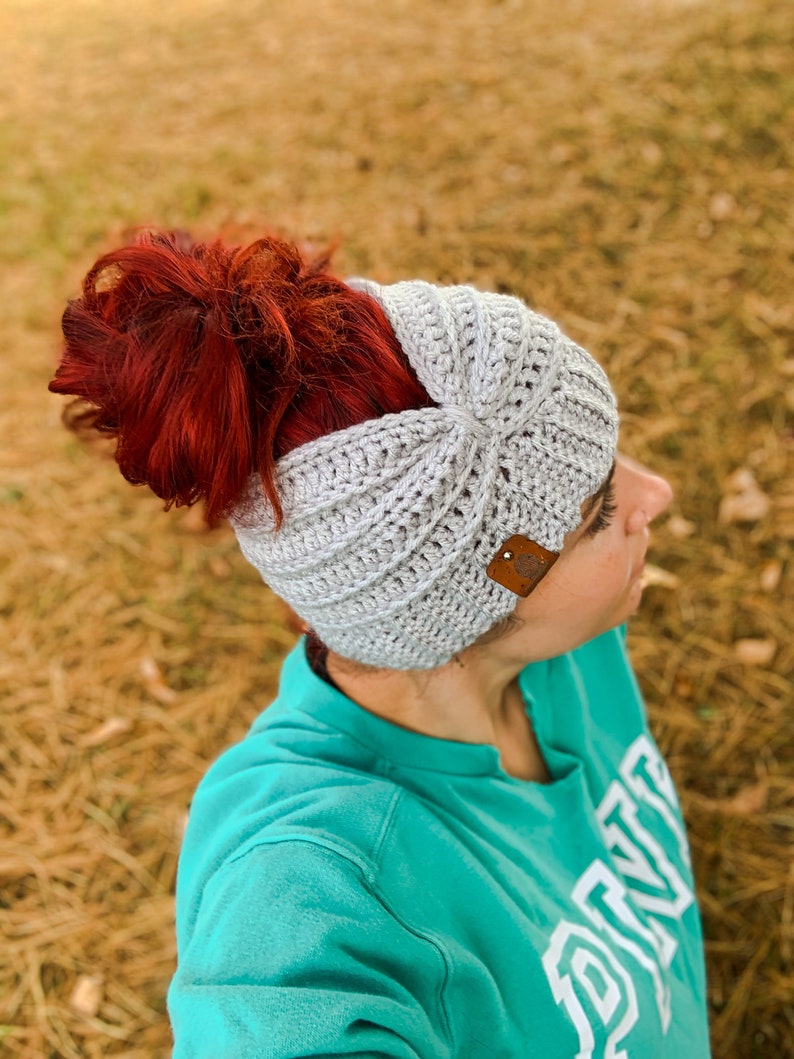 Double Threat Ear Warmer Crochet Pattern image 5