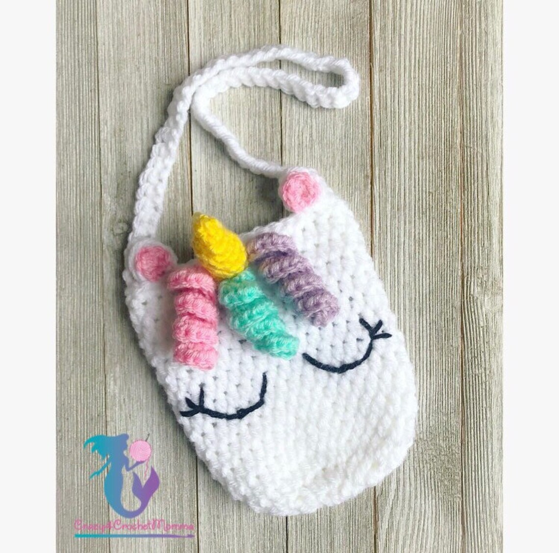 Unicorn Purse Crochet Pattern Etsy