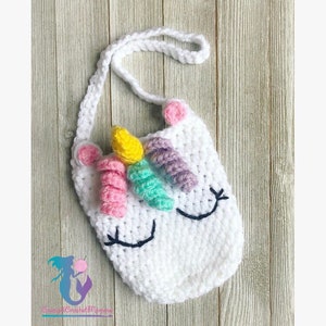 Unicorn Purse Crochet Pattern image 3