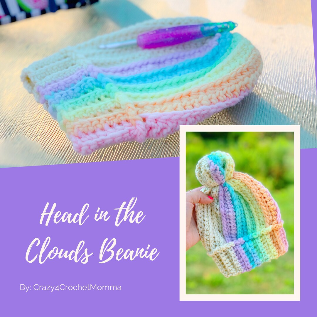 Head in the Clouds Beanie - Etsy