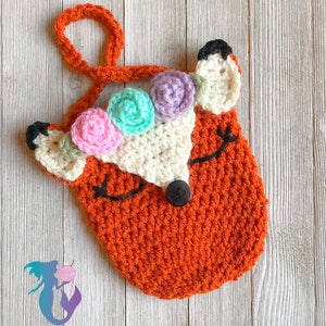 Deer and Fox Purse Crochet Pattern image 3