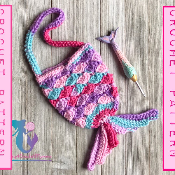 Crochet Mermaid Purse Pattern