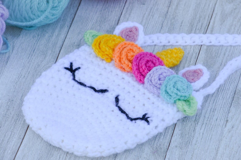 Unicorn Purse Crochet Pattern image 4