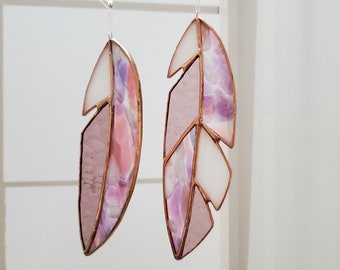 Stained Glass Feather Set