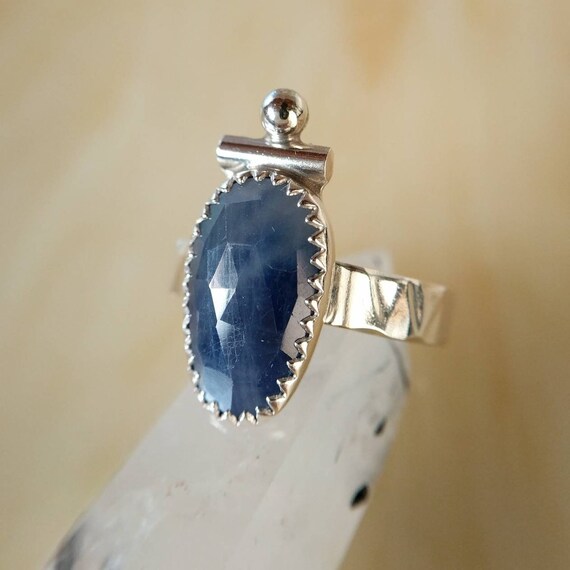 Blue Sapphire Ring Size 8