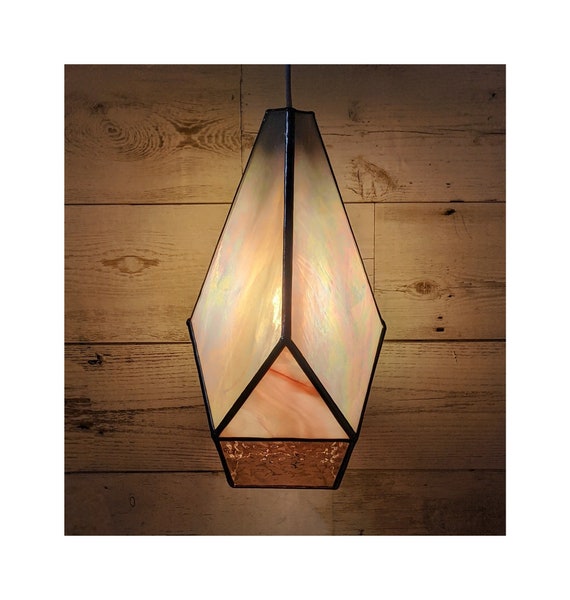 Stained Glass Swag Lamp