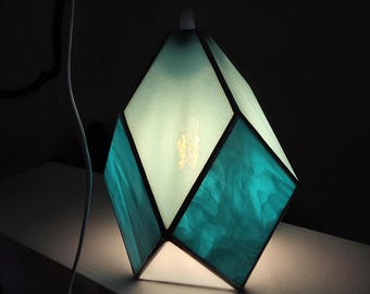 Stained Glass Pendant Lamp, Hanging Light