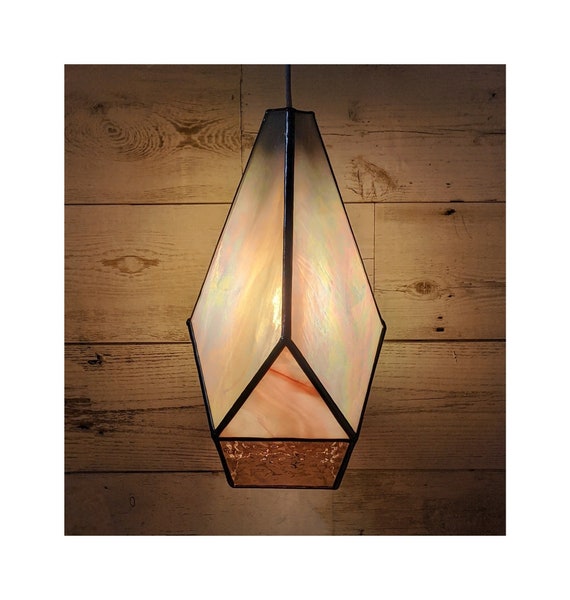 Stained Glass Swag Lamp