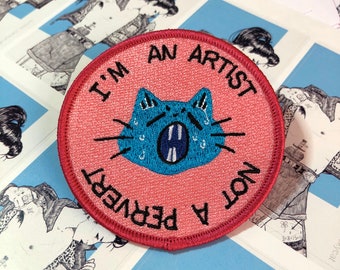 I'm an Artist fully embroidered patch