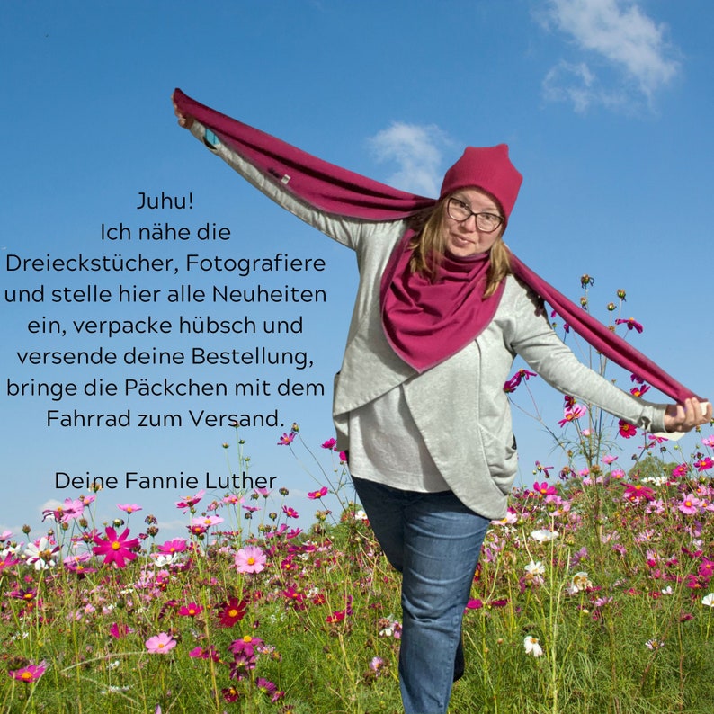 Dreieckstuch XXL, Kaktus Boho Style Tücher Bild 6