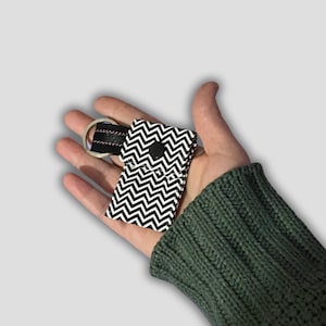 Minitasche, Einkaufchiptäschchen, Schlüsselanhänger, Chiptäschchen, Baumwolltasche