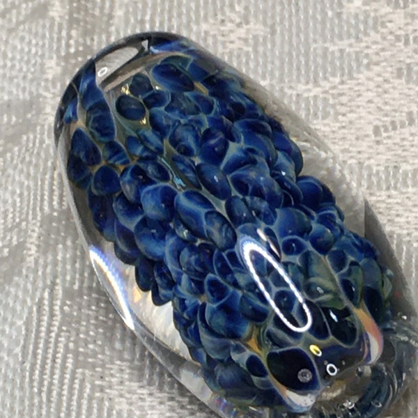 Handmade Lampwork Bead Collection in stunning blue shades