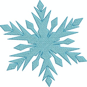 Frozen Snow Flake 1 Fill Machine Embroidery