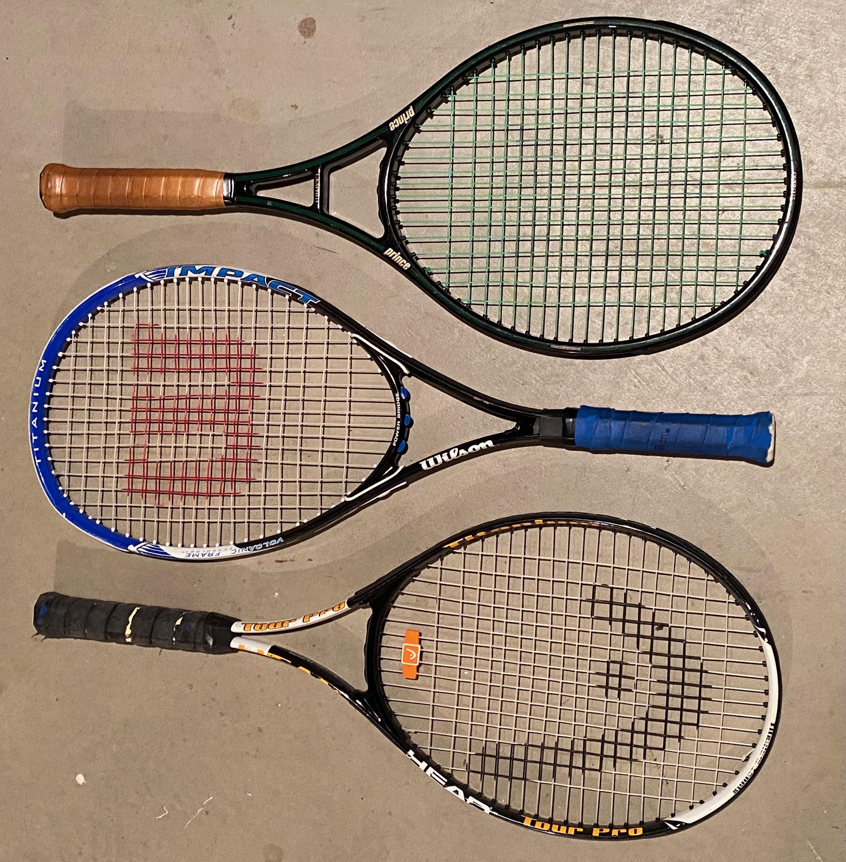 Prince Graphite Tennis Racket - Etsy
