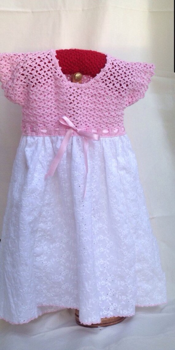 Items similar to pink baby dress on Etsy