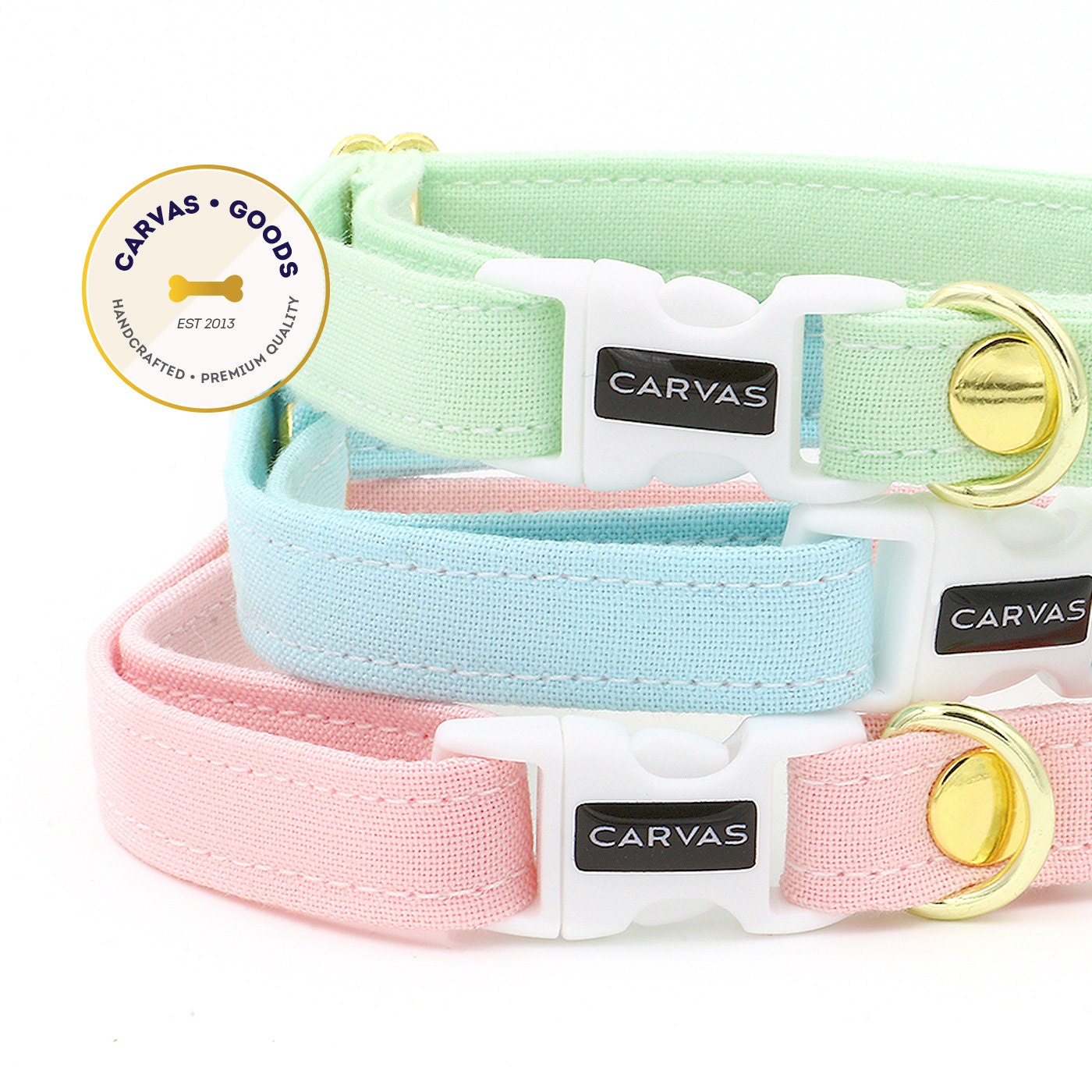 Pastel Dog Collar Dog Collars Wedding Pets New Puppy Gift Etsy