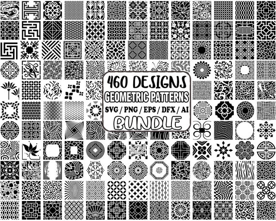 460 Geometric Design Svg Geometric Shape Svg Seamless