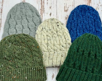 Cable Chic: Twists | Knitting Pattern Collection | Cables | Beginner