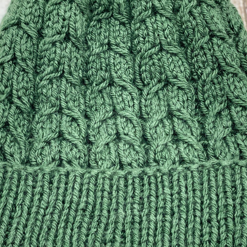 Pattern For Basic Toque Twin Cities Toque | Knitting Pattern | Cables | Beginner - Etsy